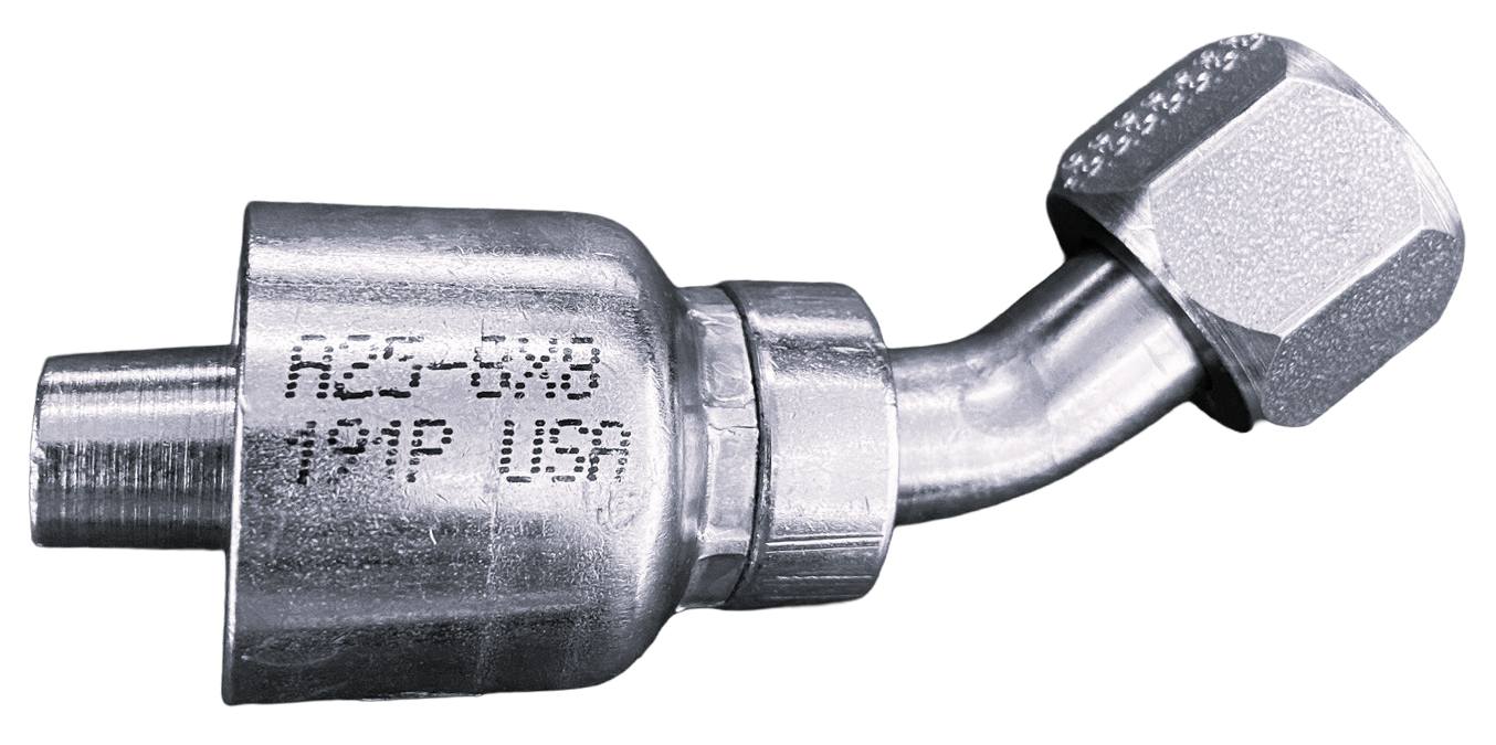 A Series JIC/SAE Dual Seat - 45&deg; Female Swivel